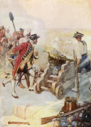 Clive sparò uno dei cannoni lui stesso